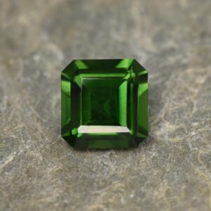 ChromeTourmaline sq eme cut 6.0x5.9mm 0.91cts N ct219 SOLD
