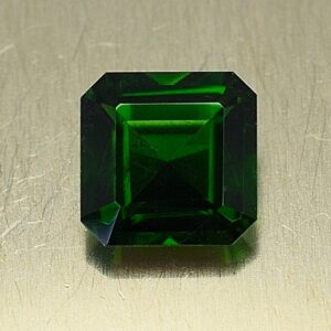 ChromeTourmaline sq eme cut 6.1x6.0mm 0.93cts ct218 SOLD