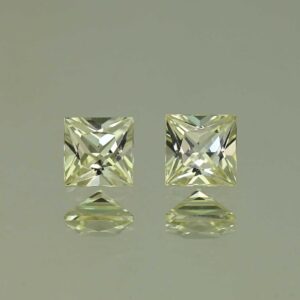 Chrysoberyl princess pair 5.0mm 1.50cts N cb104