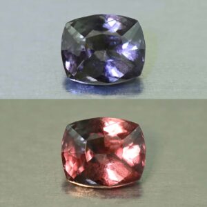 ColorChangeGarnet cush 6.4x5.4mm 1.06cts N cc212 combo SOLD