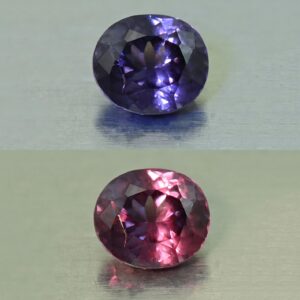 ColorChangeGarnet oval 5.8x5.0mm 0.84cts N cc396 combo SOLD
