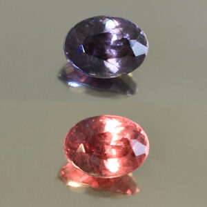 ColorChangeGarnet oval 7.8x5.8mm 1.69cts N cc227 combo SOLD