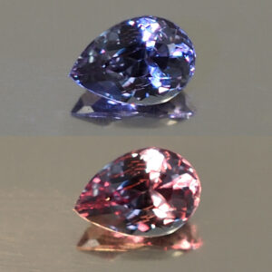 ColorChangeGarnet pear 6.2x4.3mm 0.61cts N cc233 combo SOLD