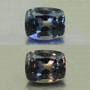 ColorChangeSapphire cush 6.8x5.4x4.1mm 1.47cts N sa1166 combo