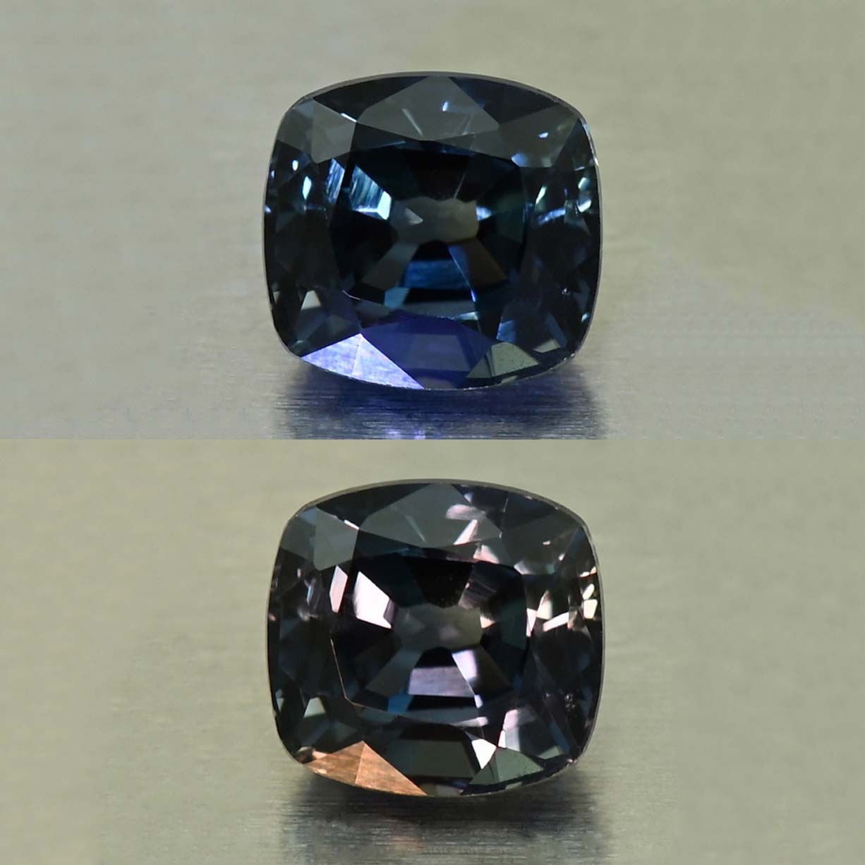 ColorChangeSapphire cush 7.0x6.3x5.0mm 2.05cts N sa1169 combo