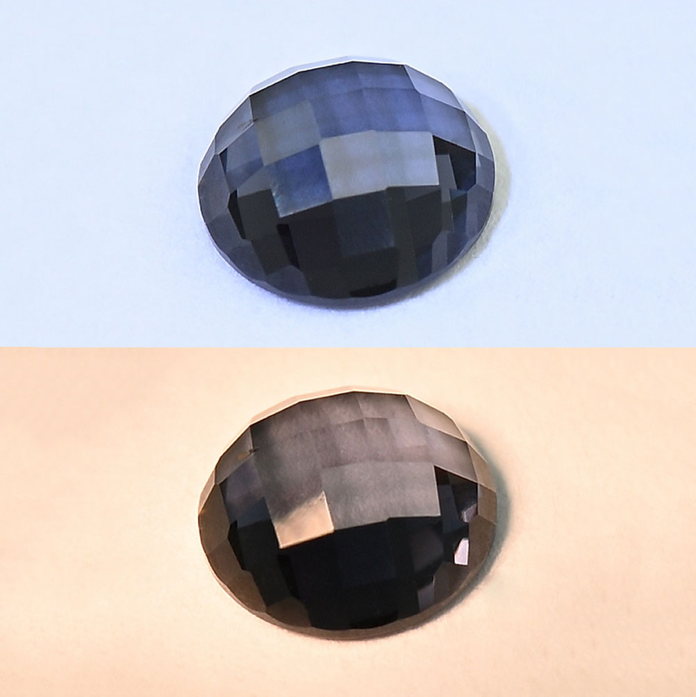 ColorChangeSpinel round rose cut 5.4x5.4x2.3mm 0.67cts N sp999 combo