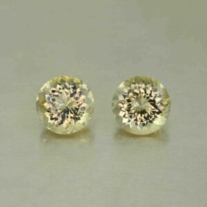 GoldenLabradorite round pair 15.0mm 23.19cts N le105 scaled 1