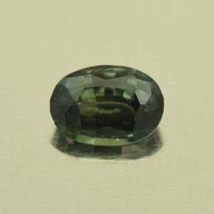GreenSapphire oval 6.4x4.5mm 0.87cts N sa604 SOLD