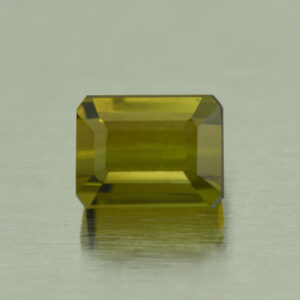 GreenTourmaline eme cut 7.7x5.9mm 2.51cts N tm1187