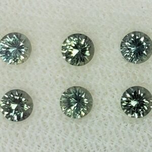 GreySapphire round 3.5mm 2.00cts 10pcs N sa387 SOLD