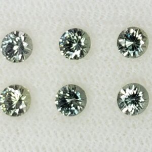 GreySapphire round 3.5mm 2.07cts 10pcs N sa389 SOLD