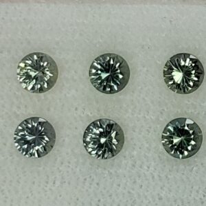 GreySapphire round 3.5mm 2.07cts 10pcs N sa390 SOLD