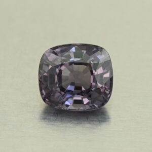 GreySpinel cush 8.2x7.4mm 2.58cts N sp979