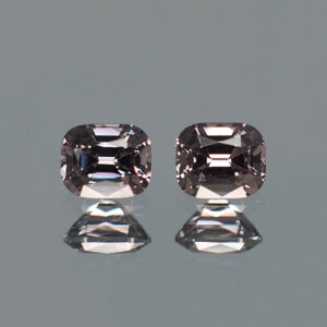 GreySpinel cush pair 5.9x4.9mm 1.76cts N sp327 crop SOLD