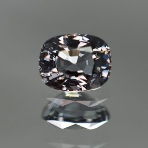 GreySpinel cushion 7.3x5.8mm 1.48cts sp368