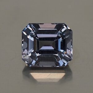 GreySpinel eme cut 6.8x5.9mm 1.66cts sp513 SOLD