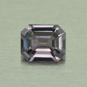 GreySpinel eme cut 7.0x5.8mm 1.22cts N sp651 SOLD