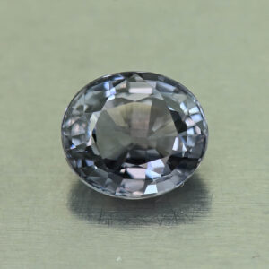 GreySpinel oval 7.1x6.2mm 1.48cts N sp887