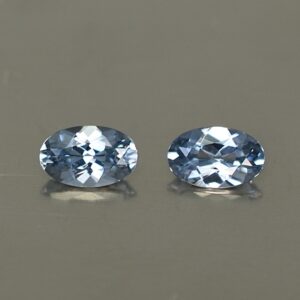 GreySpinel oval pair 5.5x3.5mm 0.66cts sp479 SOLD