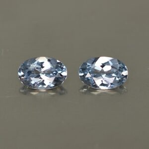 GreySpinel oval pair 6.0x4.0mm 0.92cts sp483