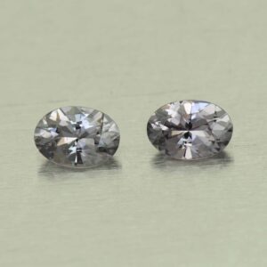 GreySpinel oval pair 6.8x4.9mm 1.51cts N sp760 SOLD