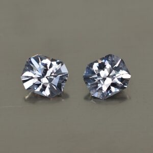 GreySpinel radiant pair 6.2x5.4mm 1.87cts sp531 SOLD