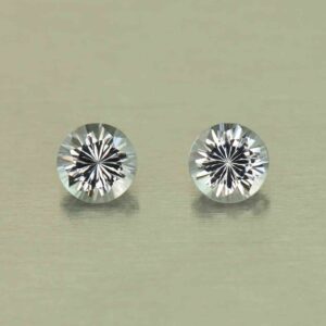GreySpinel round pair 3.5mm 0.42cts N sp860 SOLD
