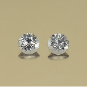 GreySpinel round pair 4.0mm 0.61cts N sp384 SOLD