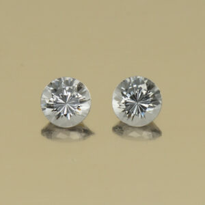 GreySpinel round pair 4.0mm 0.62cts N sp389 SOLD