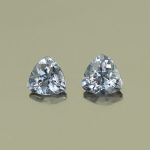 GreySpinel trill pair 4.0mm 0.52cts N sp569 SOLD