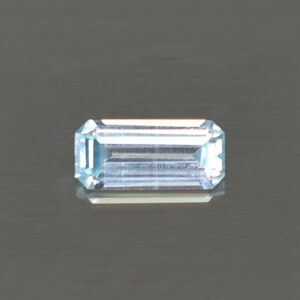 IceBlueZircon eme cut 7.3x3.3mm 0.69cts H zn4577 SOLD