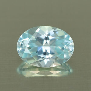 IceBlueZircon oval 7.5x5.5mm 1.49cts H zn3304
