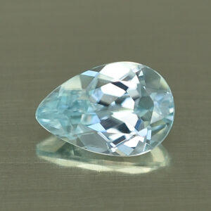 IceBlueZircon pear 9.0x6.0mm 1.82cts H zn3316