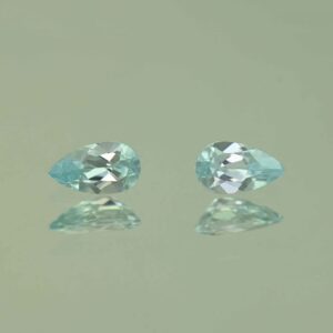 IceBlueZircon pear pair 7.0x4.0mm 1.37cts H zn7461 scaled 1
