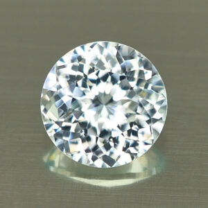 IceBlueZircon round 8.3mm 3.03cts H zn3298