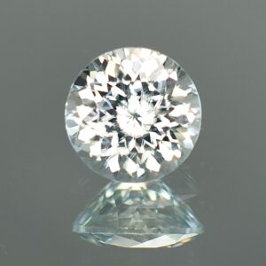 IceBlueZircon round 8.5mm 3.60cts zn3323