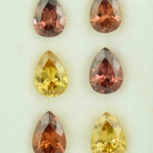 ImperialRoseYellowZirconSuite pear 11.5x8.5mm 10.5x7.5mm 22.39cts H zn970 scaled 1