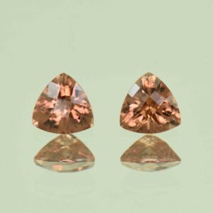 ImperialZircon ch trill pair 5.0mm 1.30cts H zn6839
