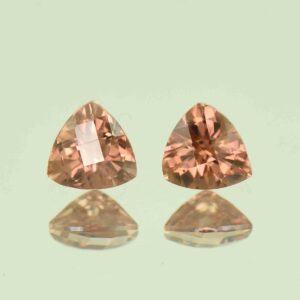 ImperialZircon ch trill pair 5.0mm 1.35cts H zn6840