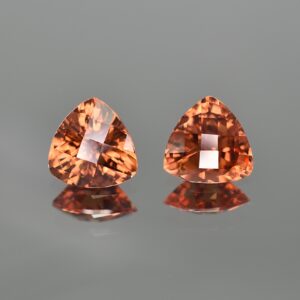 ImperialZircon ch trillion pair 11.1mm 12.09cts zn245