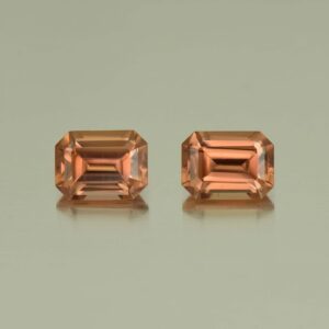 ImperialZircon eme cut pair 8.0x6.0mm 4.84cts H zn5176 scaled 1