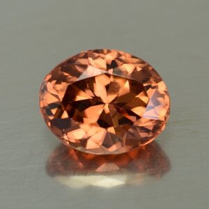 ImperialZircon oval 11.1x9.0mm 6.34cts zn1929