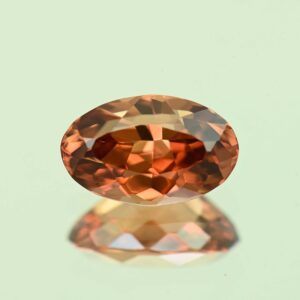 ImperialZircon oval 11.6x6.7mm 3.66cts H zn7425