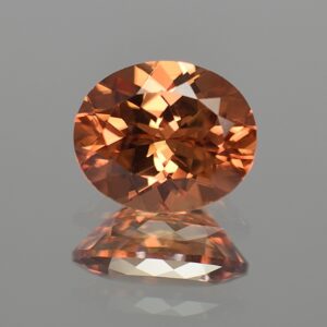 ImperialZircon oval 12.0x10.0mm 6.93cts zn438