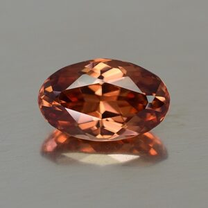 ImperialZircon oval 12.9x8.0mm 6.01cts zn551