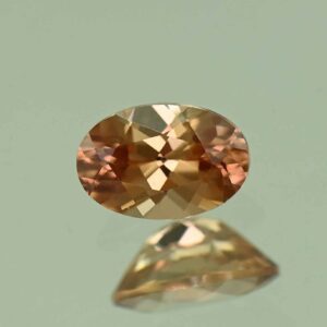 ImperialZircon oval 6.0x4.0mm 0.72cts H zn7421