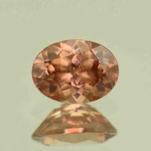 ImperialZircon oval 7.5x5.5mm 1.52cts H zn6848