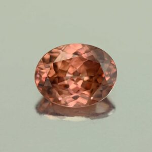ImperialZircon oval 8.2x6.4mm 2.15cts H zn7336