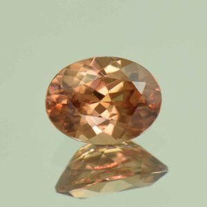 ImperialZircon oval 8.5x6.5mm 2.20cts H zn6850