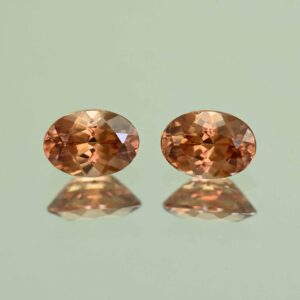 ImperialZircon oval pair 7.0x5.1mm 2.33cts H zn7103 scaled 1